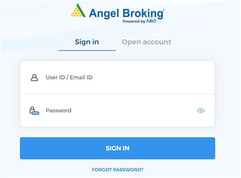 angel one web trading login